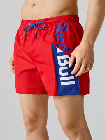 Red Bull Racing x Pepe Jeans Badehose 'RBR' in Rot