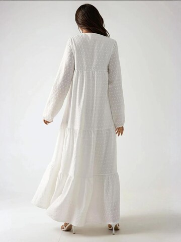 Hiccup Dress in White
