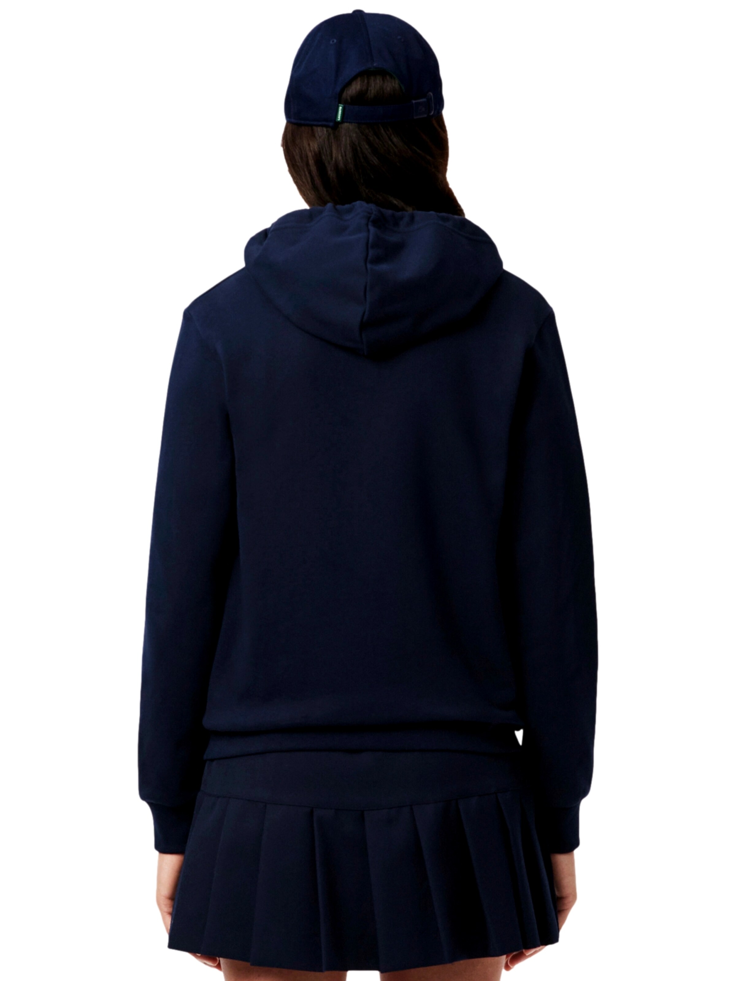 LACOSTE Zip-Up Hoodie in Blue