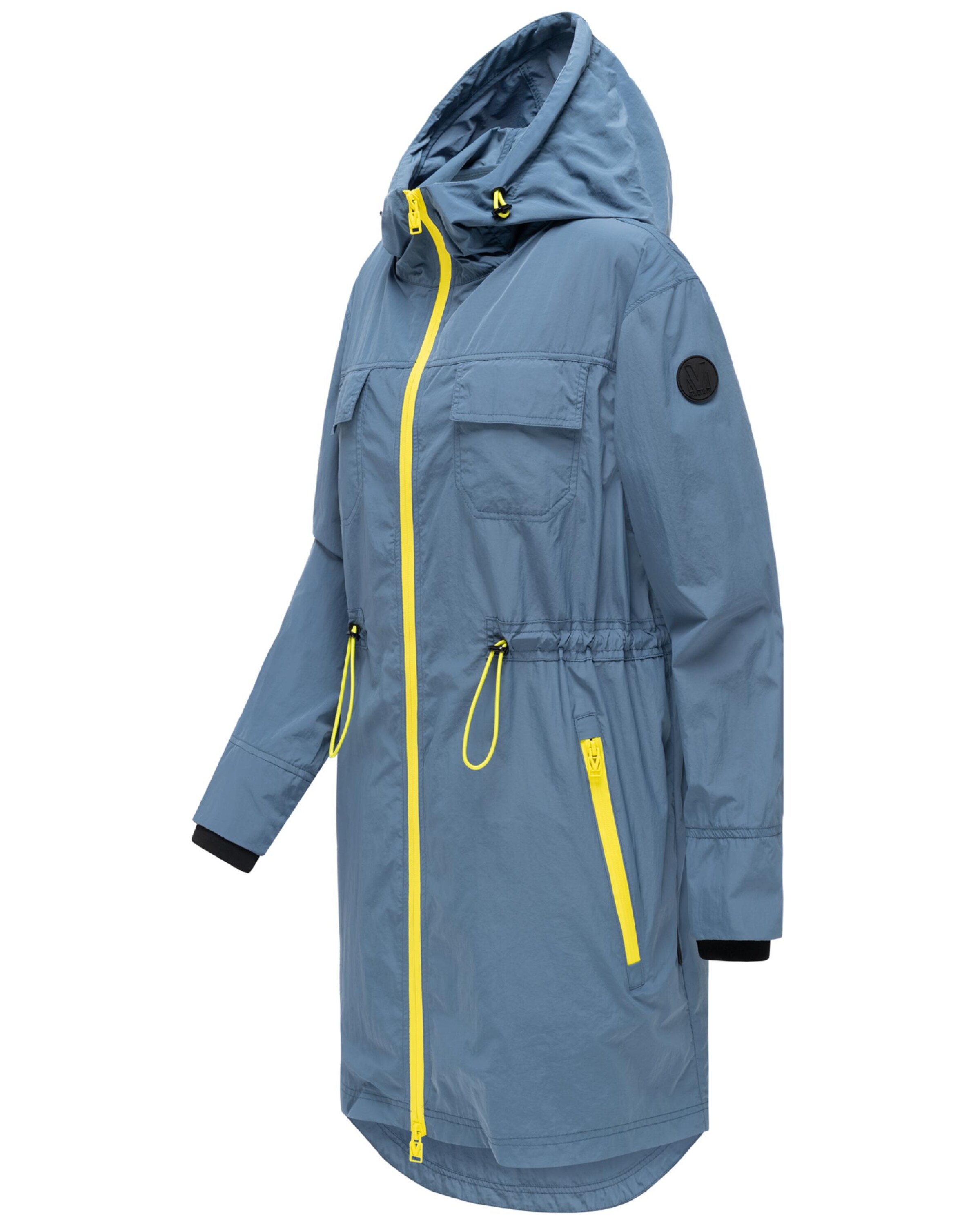 MARIKOO Tussenparka 'Trüffelbonbon' in Blauw