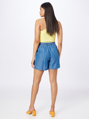 ICHI Regular Shorts in Blau