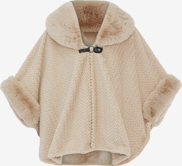 OSHA Cape in Beige: front