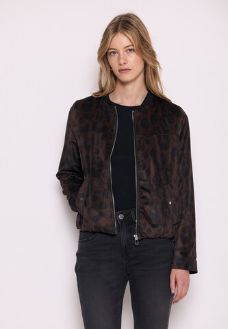 Street One Studio Between-Season Jacket in Brown: front