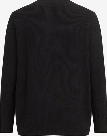 VILA Knit Cardigan 'Viril' in Black