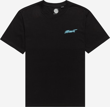 ELEMENT T-shirt 'HORIZON' i svart: framsida