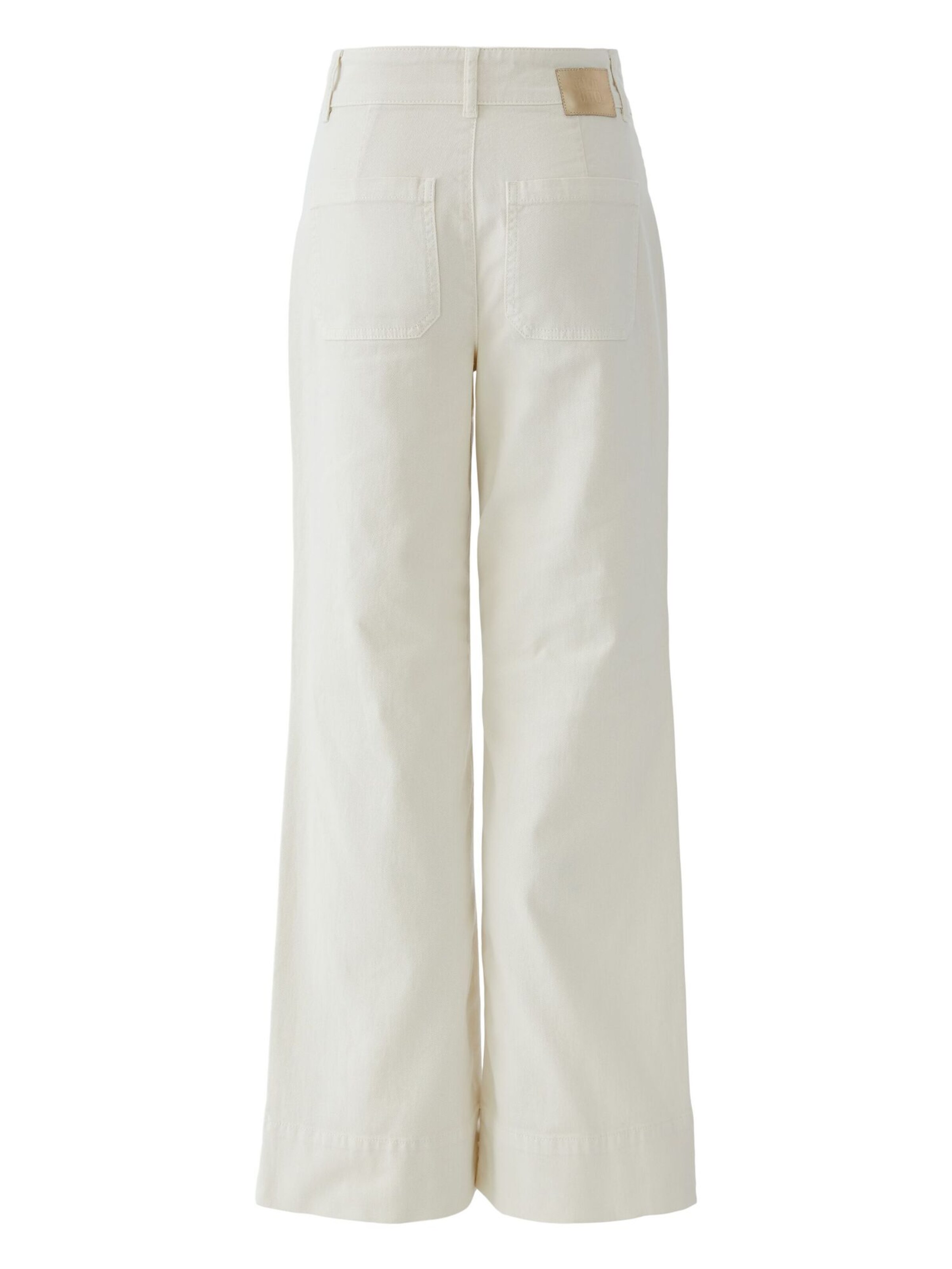 OUI Wide Leg Jeans in Weiß