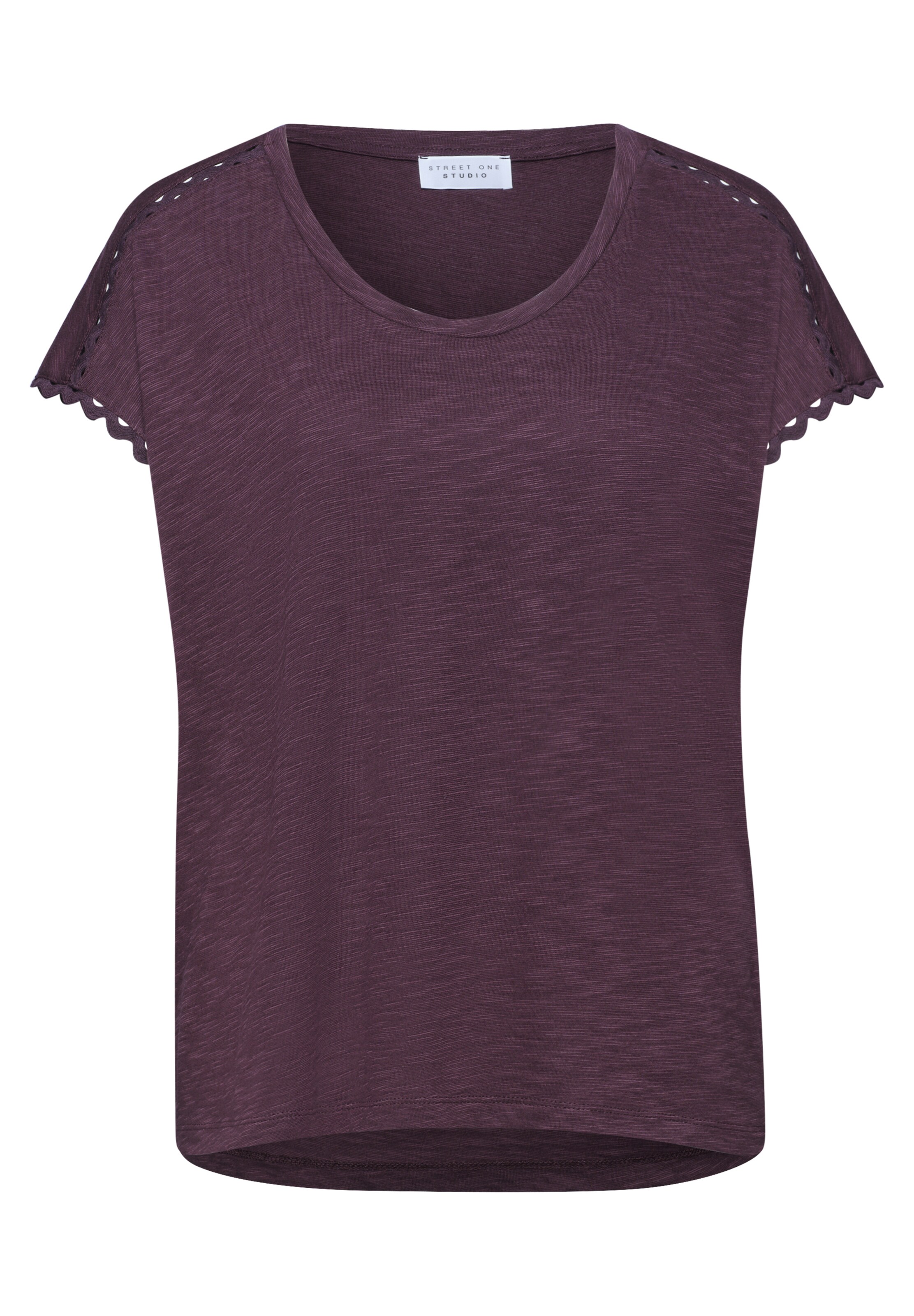 Street One Studio Shirt in Lila: Vorderseite