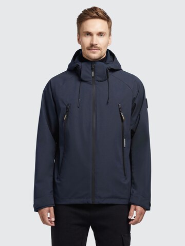 khujo Between-Season Jacket 'Adam' in Blue: front