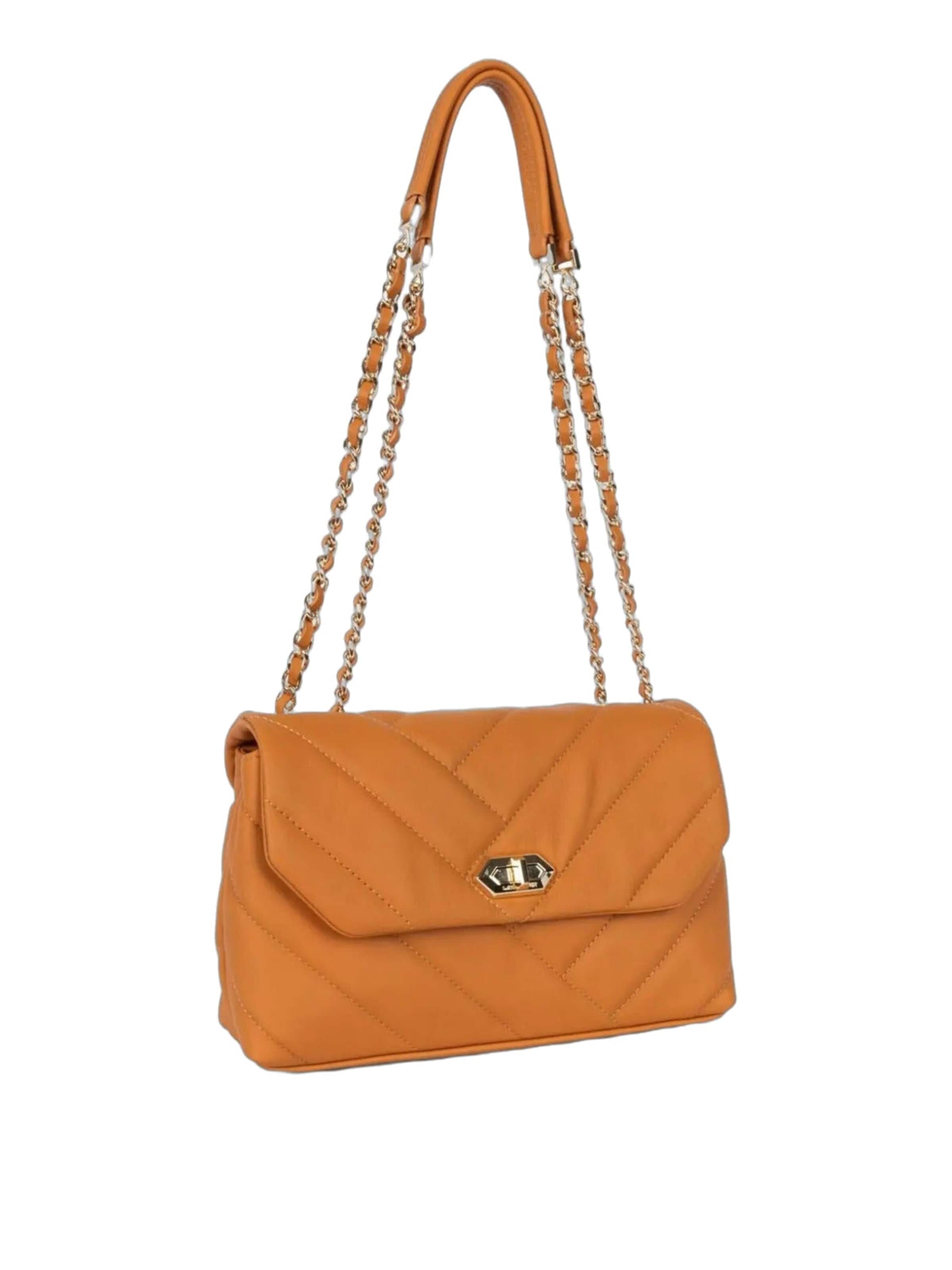 LANCASTER Paris - Bolso de hombro 'Soft Matelassé' en naranja
