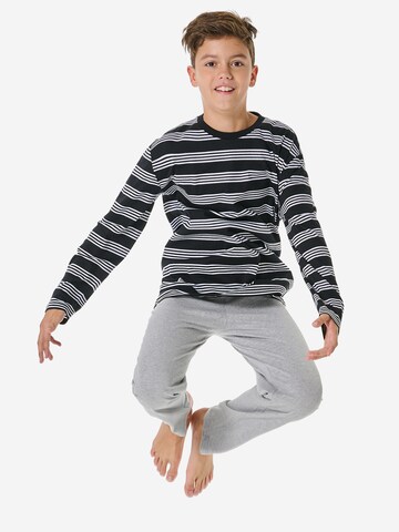 SCHIESSER Pajamas ' Nightwear ' in Black