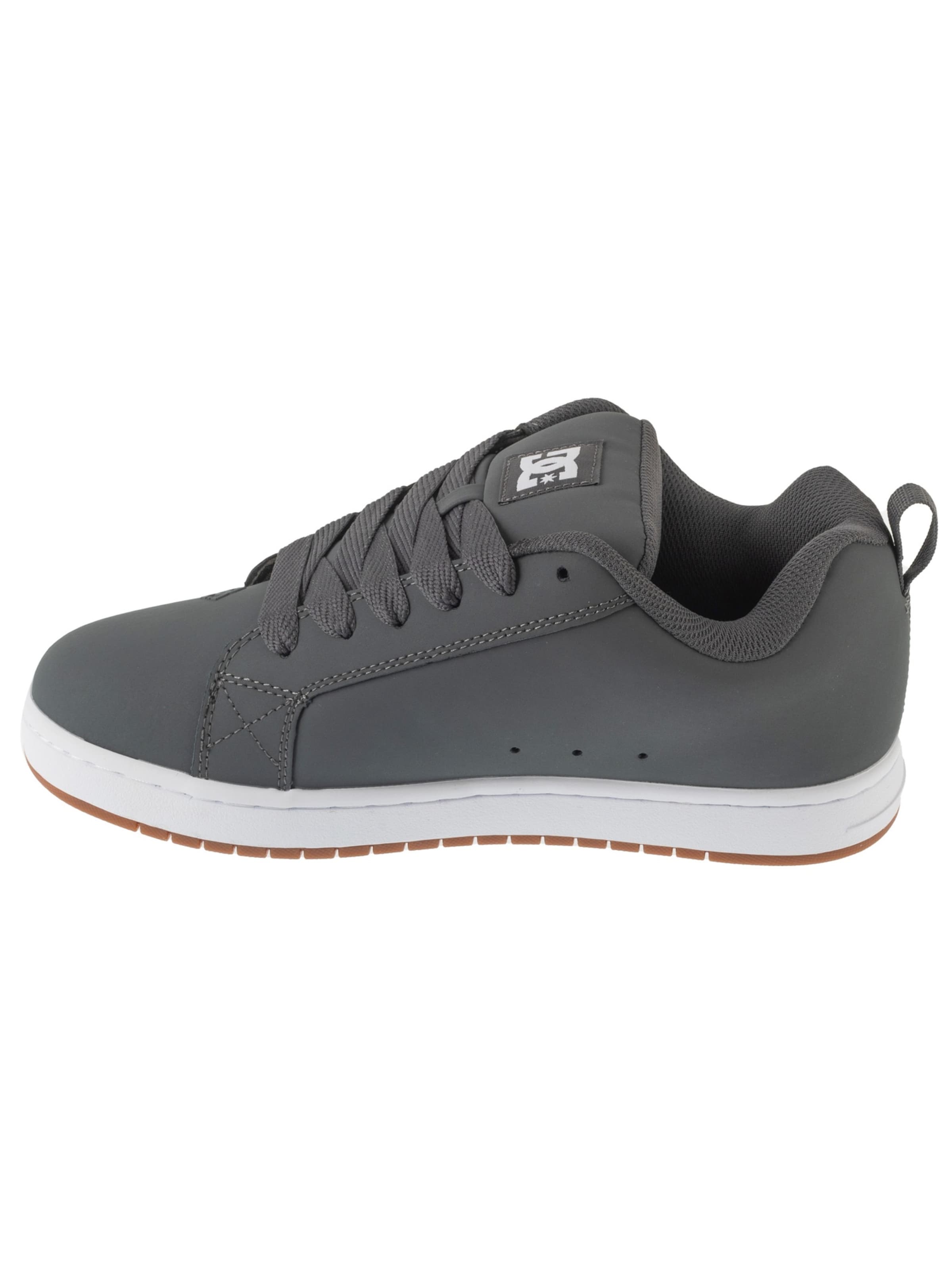Sneaker bassa 'DC Court Graffik' di DC Shoes in grigio: frontale