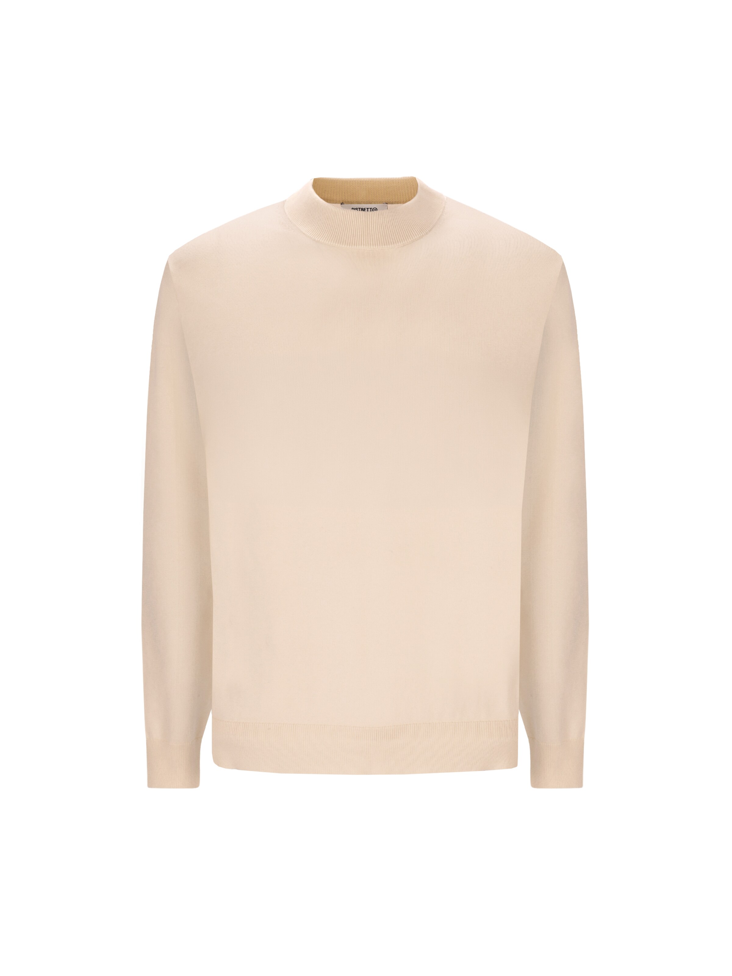 Distretto12 - Jersey 'Perugino' en beige: frente