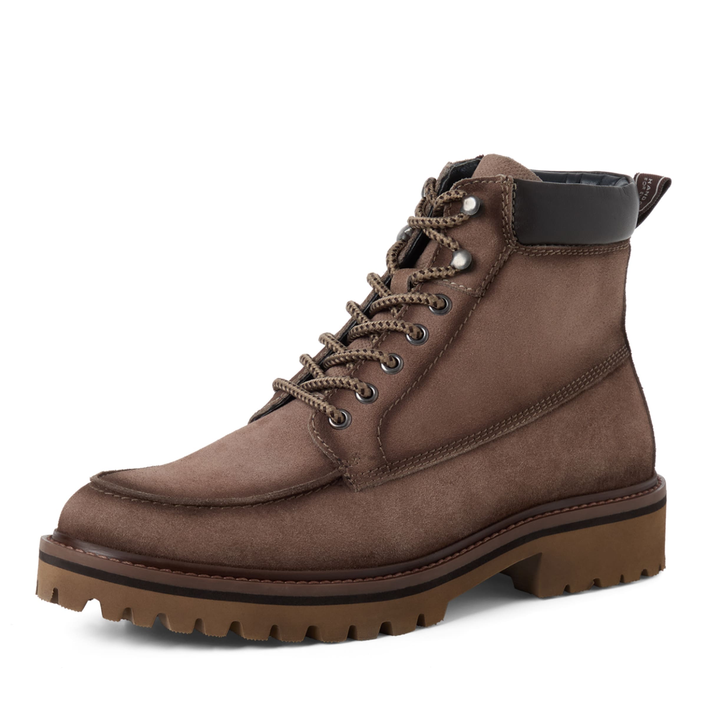 Tamaris Lace-Up Shoes in Grey: front