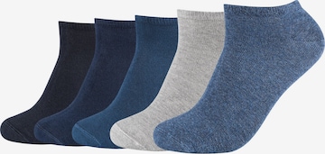 s.Oliver Ankle Socks in Blue: front