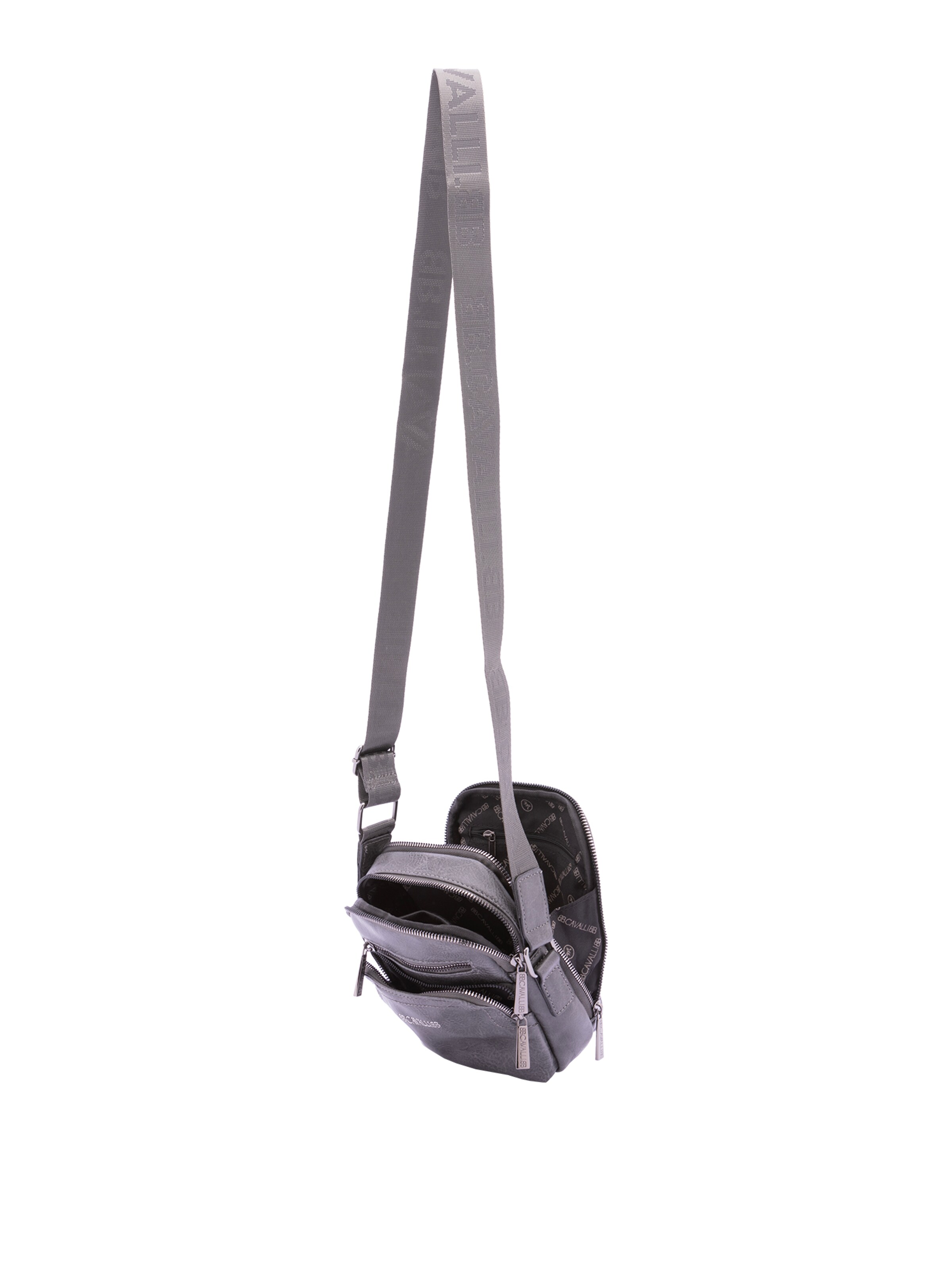 Borsa a tracolla di B. Cavalli in grigio