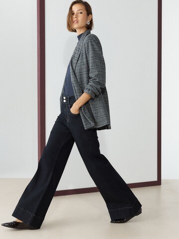 Next Wide Leg Jeans in Blau