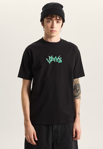 VANS Shirt 'Wild Circle' in Black: front