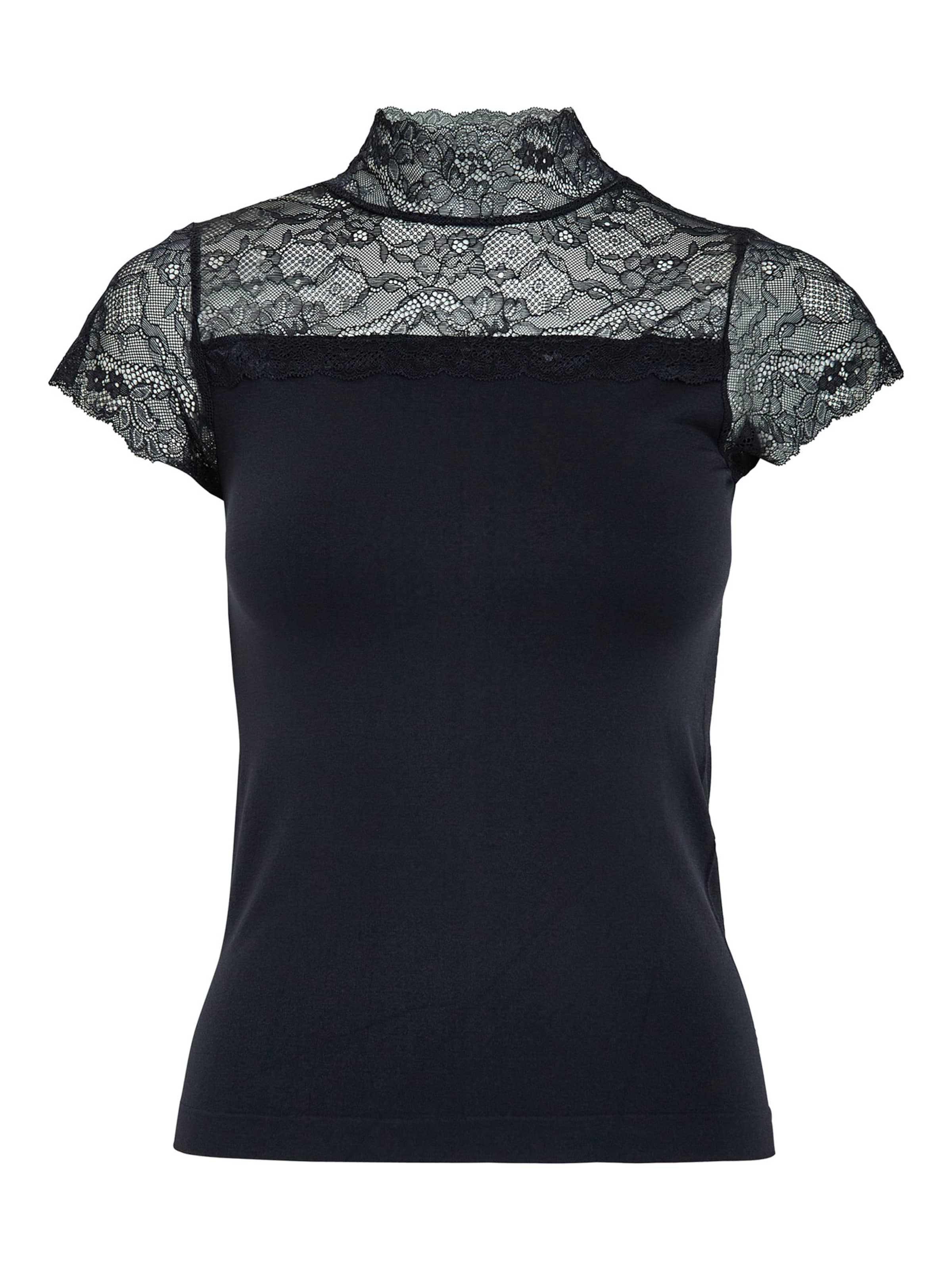 minus Blouse 'Vanessa' in Zwart: voorkant