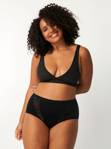 Slip ' Chic ' SLOGGI en noir : devant
