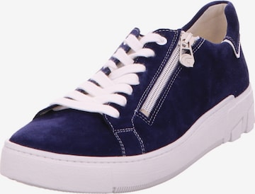 Ganter Lace-Up Shoes in Blue: front