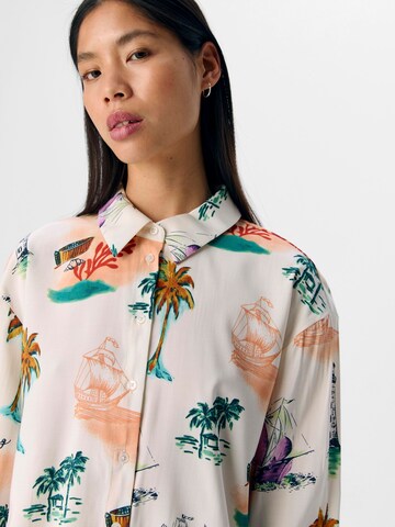 OBJECT Bluse 'OBJDinah' in Weiß