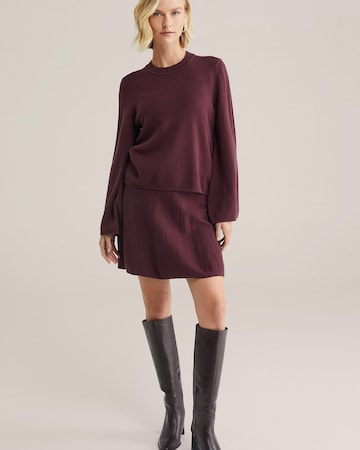 WE Fashion Svetr – fialová