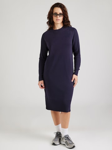 ONLY Carmakoma - Vestido de punto 'CARMEDDI' en azul: frente