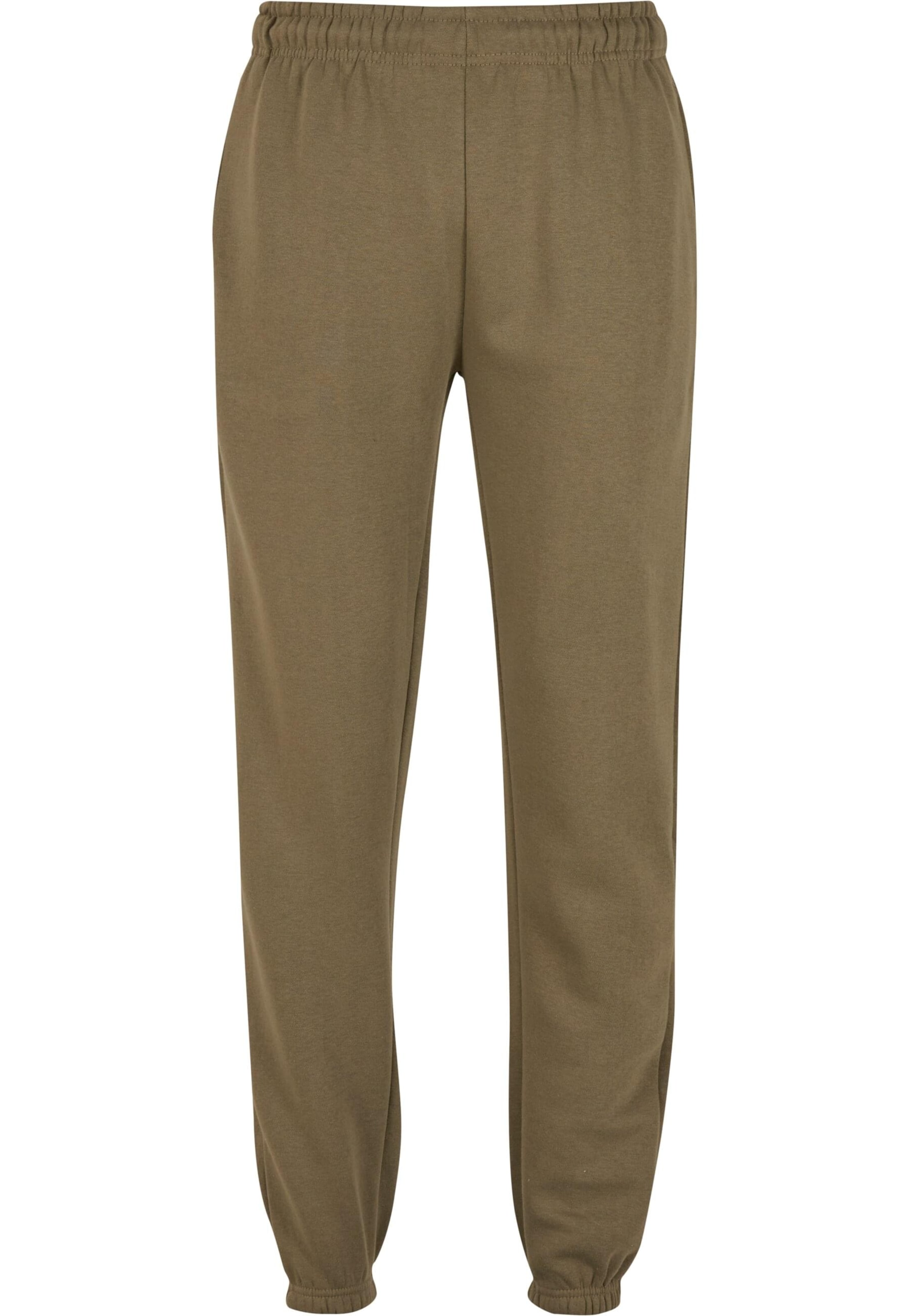 Urban Classics Tapered Hose 'Essential' in Grün: Vorderseite