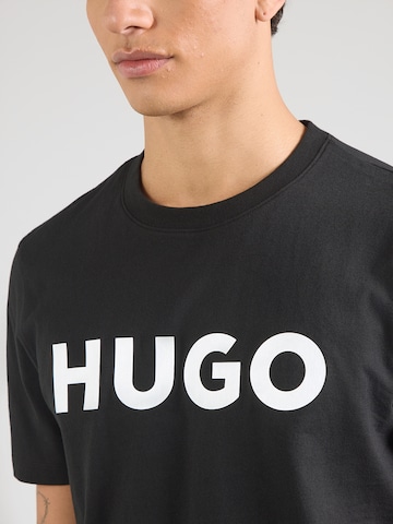 HUGO Μπλουζάκι 'Dulivio' σε μαύρο