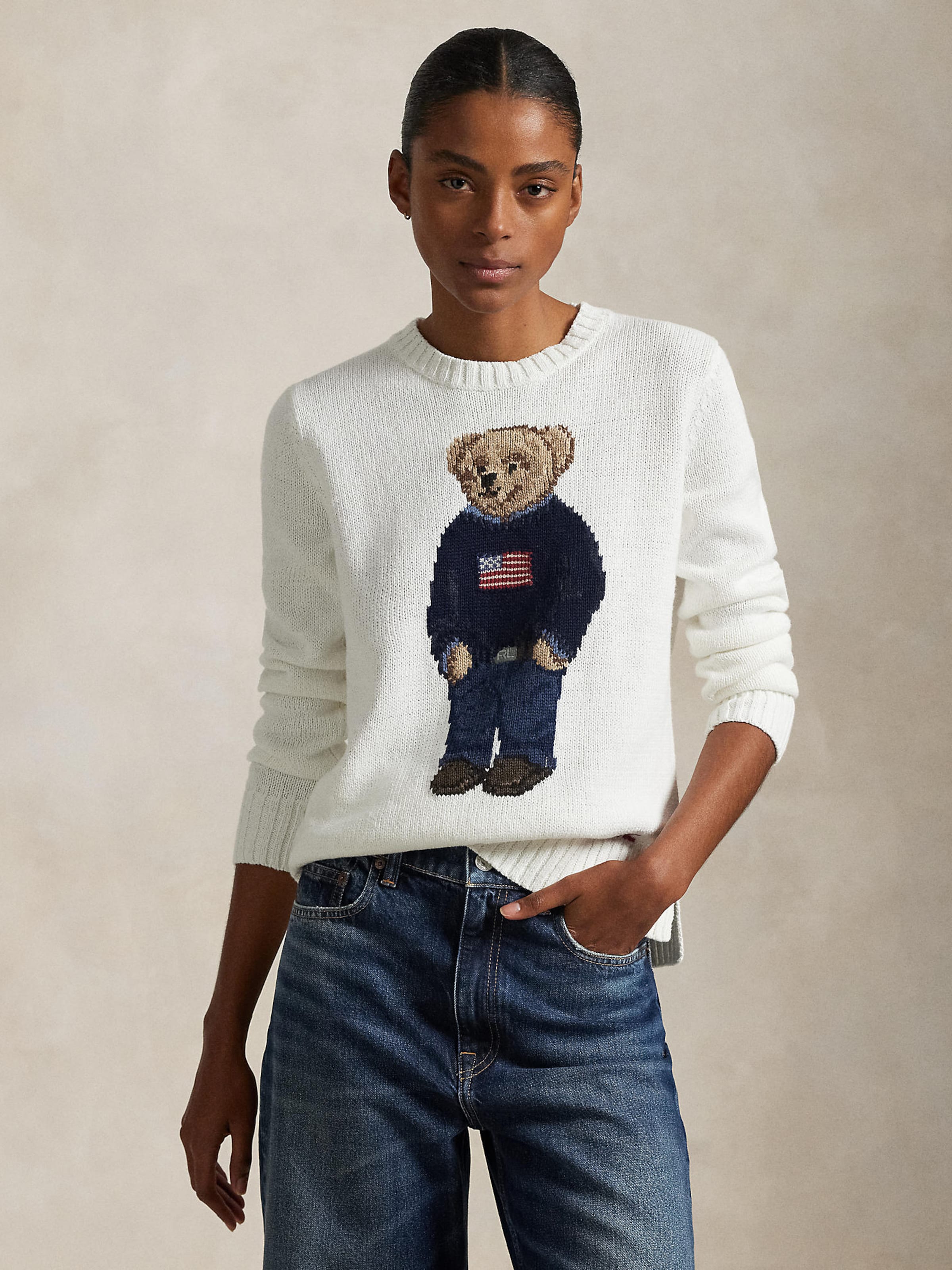 Polo Ralph Lauren Pulover pe Alb | ABOUT YOU