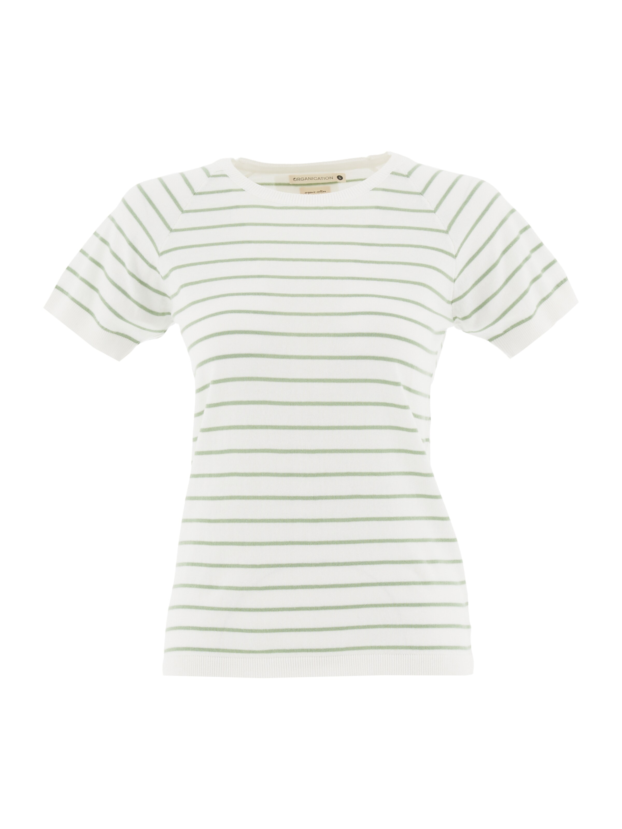 Organication Pullover in Weiß: Vorderseite