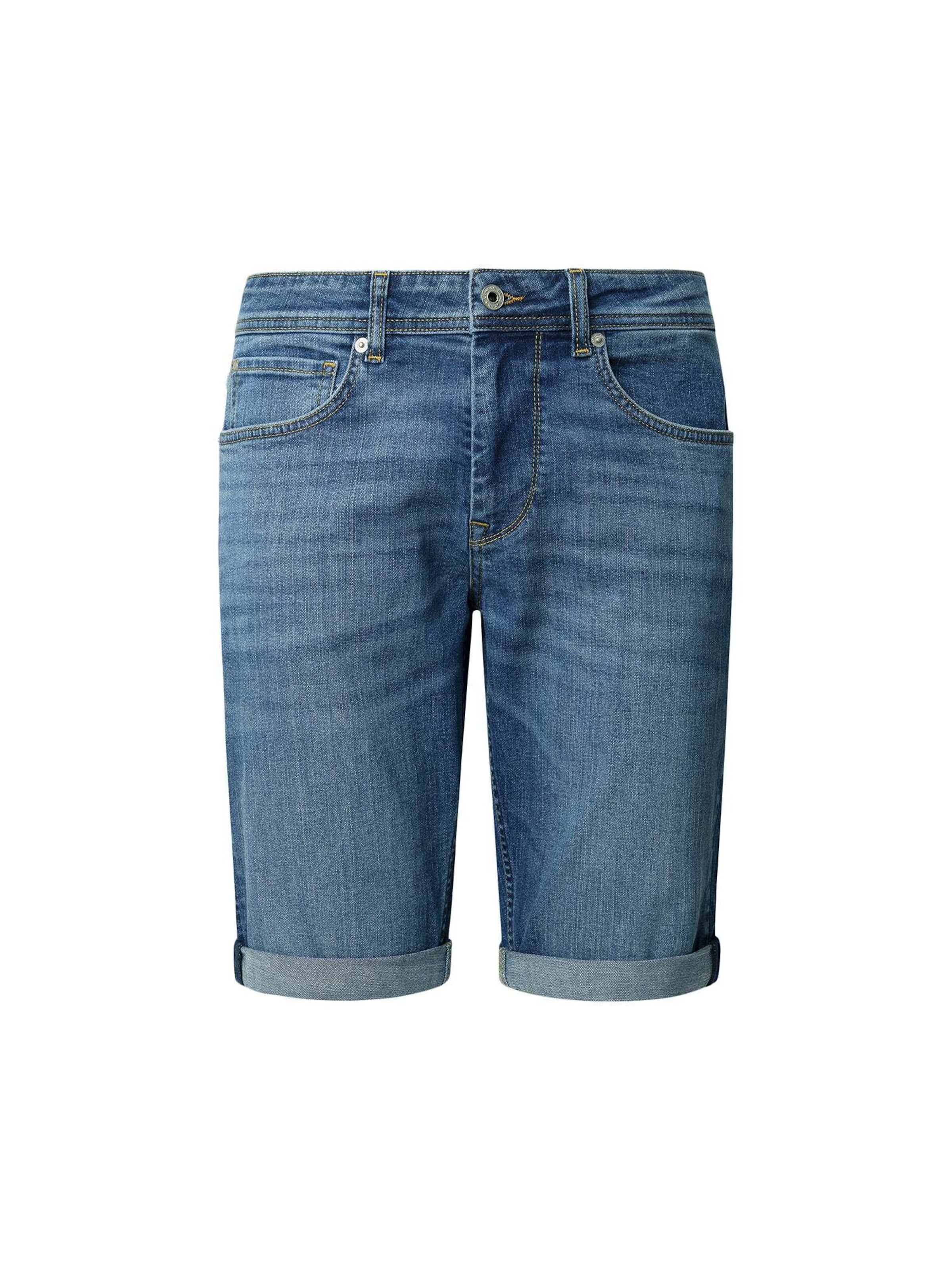 Pepe Jeans Szabványos Farmer 'Cash' - kék: elől