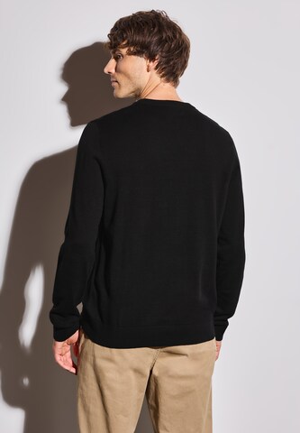 Street One MEN Pullover in Schwarz