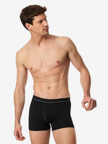 SCHIESSER Boxershorts 'Pure Micro' in Zwart