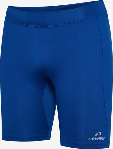 Newline Skinny Workout Pants in Blue: front