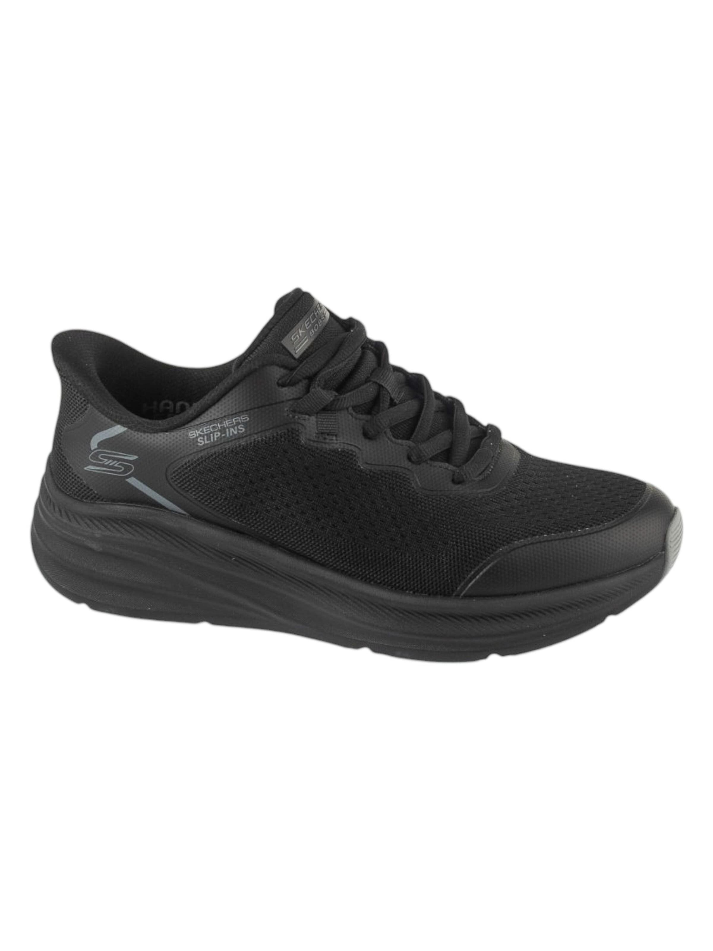 SKECHERS Sneakers laag 'Slip-Ins: Bobs Sport Skillz' in Zwart: voorkant