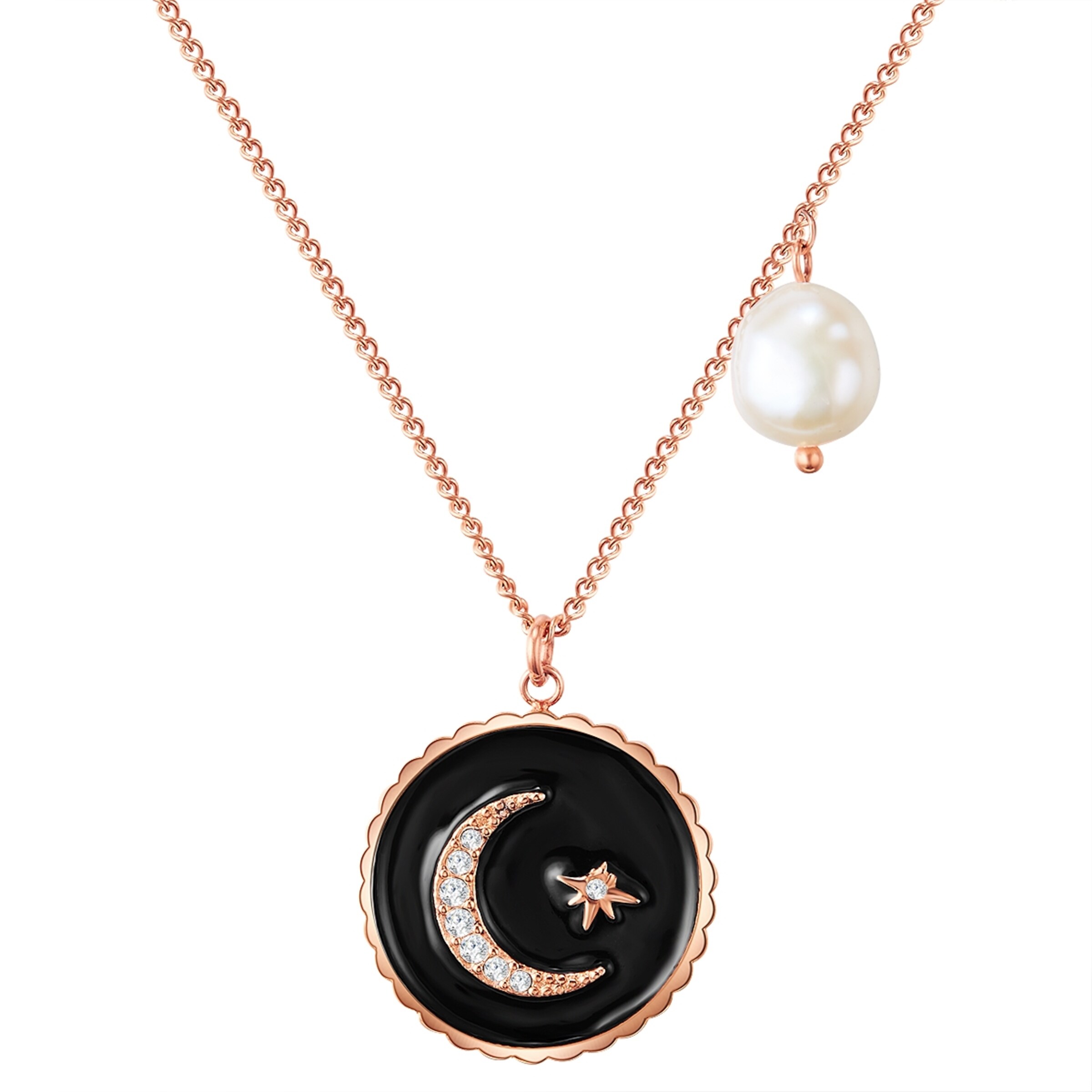 Valero Pearls Kette in Gold: Vorderseite