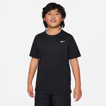 NIKE Koszulka funkcyjna 'MILER' w kolorze czarny: przód