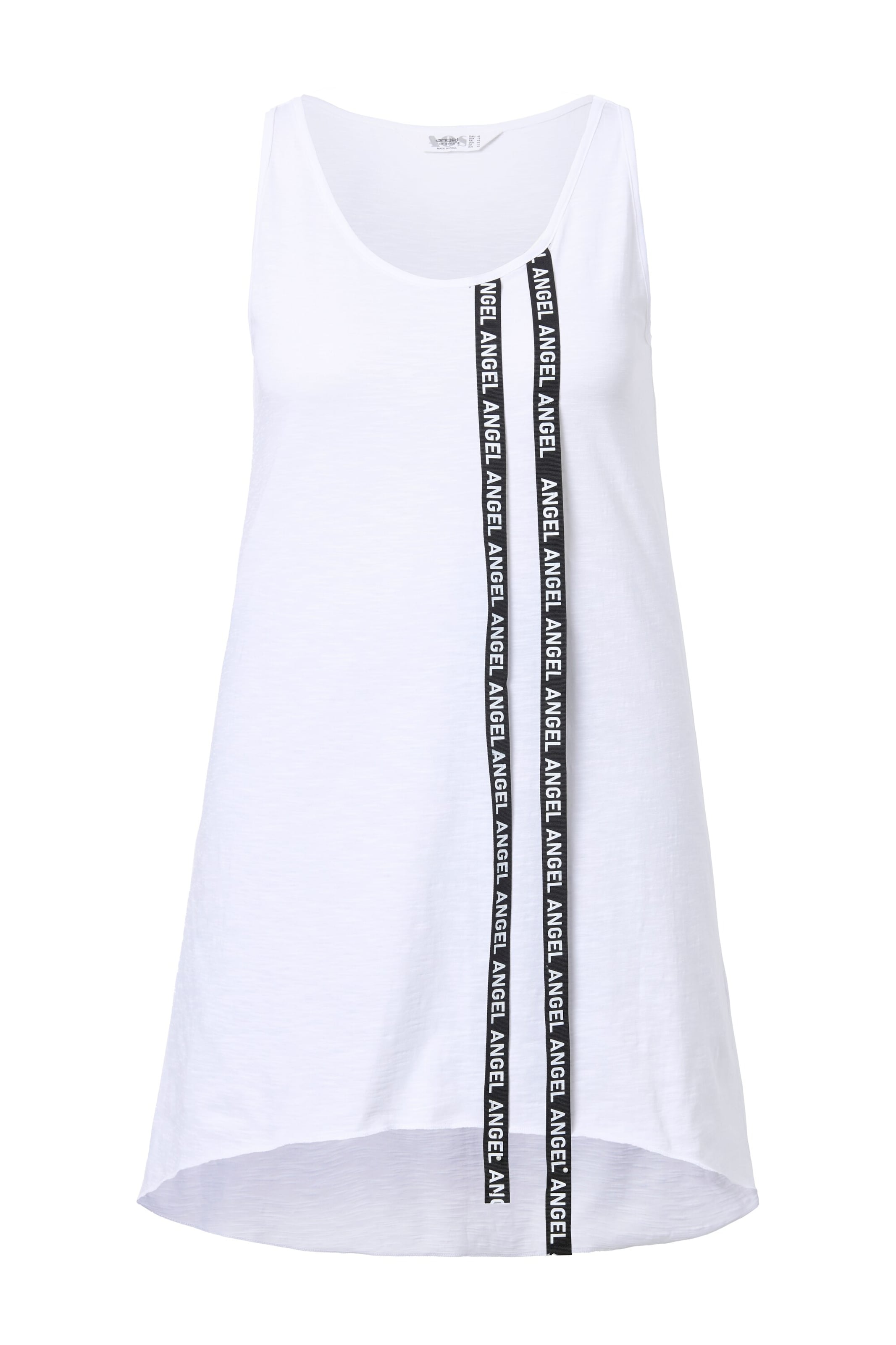 Angel of Style Top in White: front