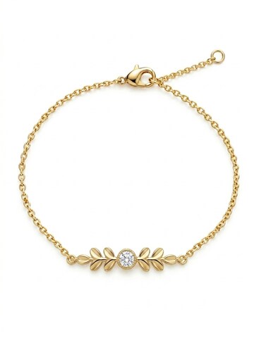 CHIVAL Bracelet 'Golden Leaf' in Gold: front