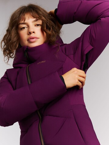 PROTEST Sportjacke 'PRTHelez'‌‌‌‌‌ in Lila