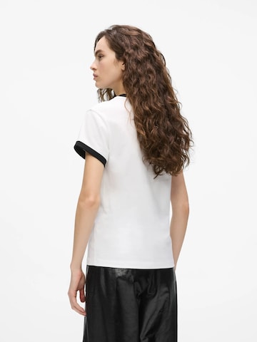 Karl Lagerfeld - Camiseta 'Ikon Choupette Muse' en blanco