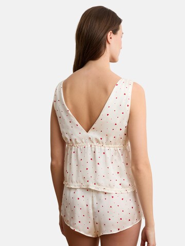 Camicia da notte 'BANDANA' di ETAM in beige