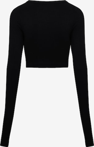 NOCTURNE Sweter w kolorze czarny