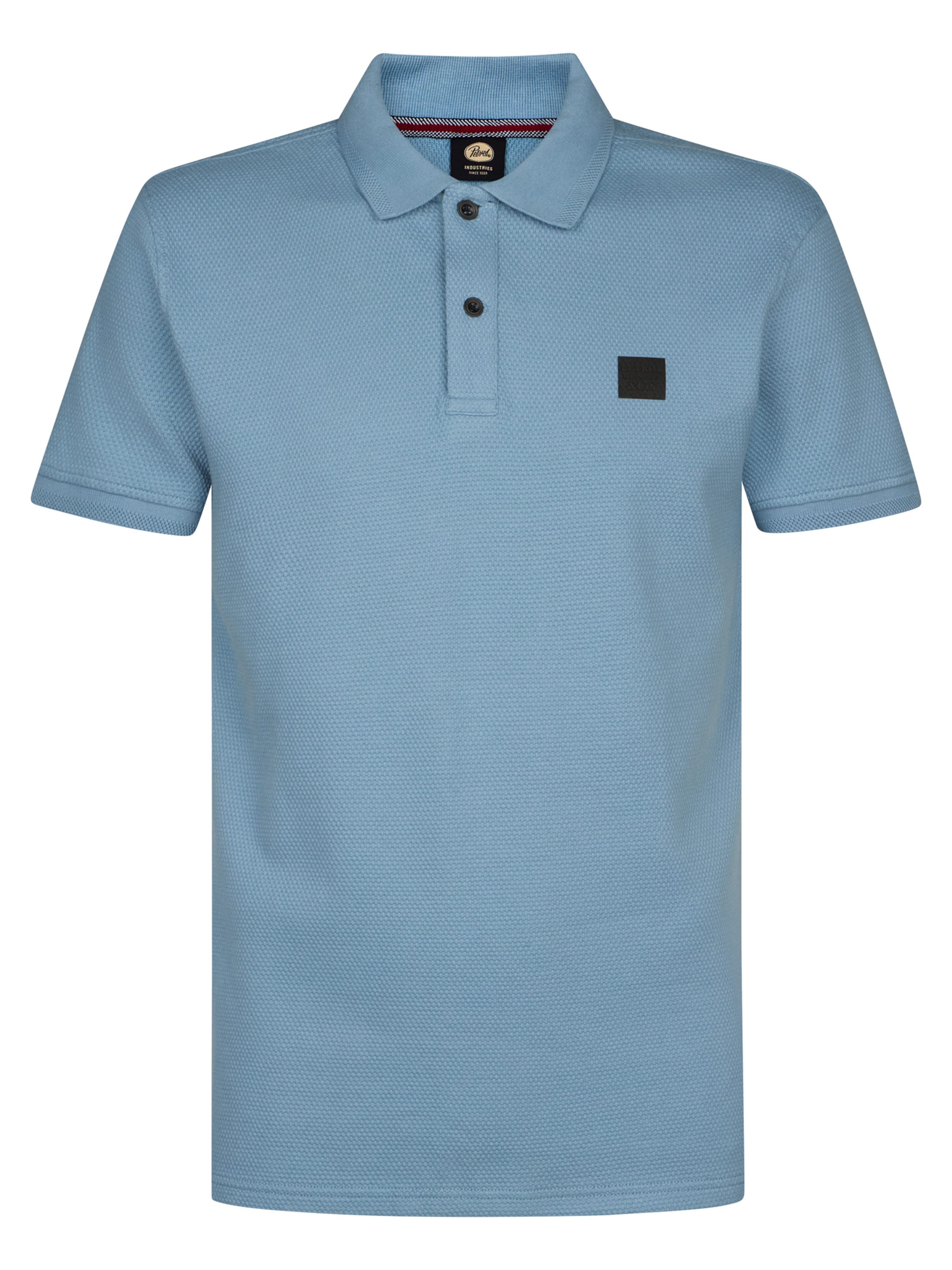 Petrol Industries Poloshirt 'Aceite' in Blau: Vorderseite