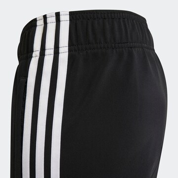 ADIDAS ORIGINALS - Acampanado Pantalón '3-Stripes ' en negro