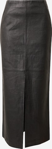 juoda REMAIN Sijonas: priekis