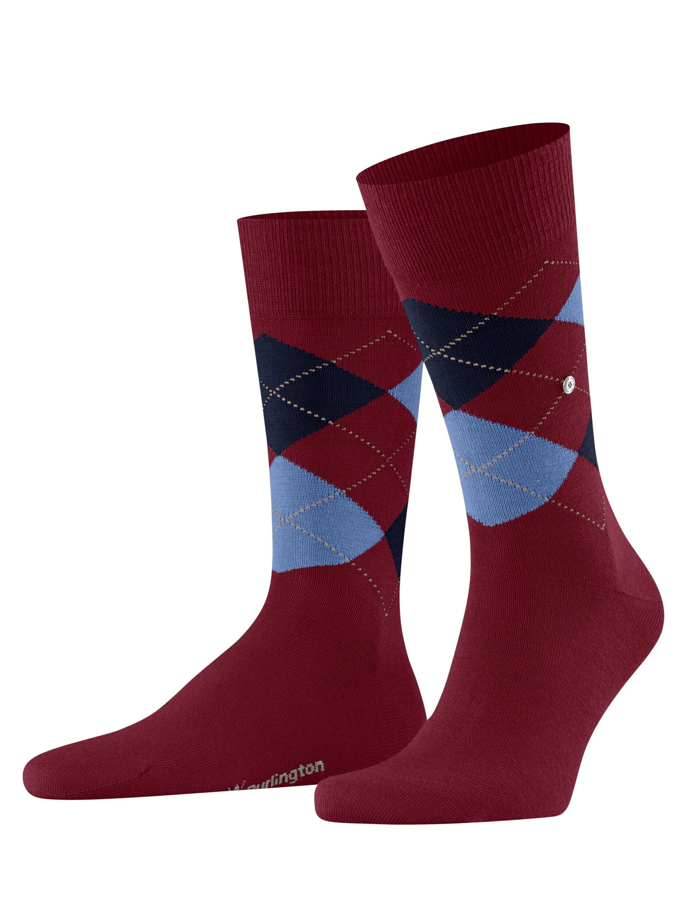 BURLINGTON Socken 'Edinburgh'‌‌‌‌‌‌‌ in Rot: Vorderseite