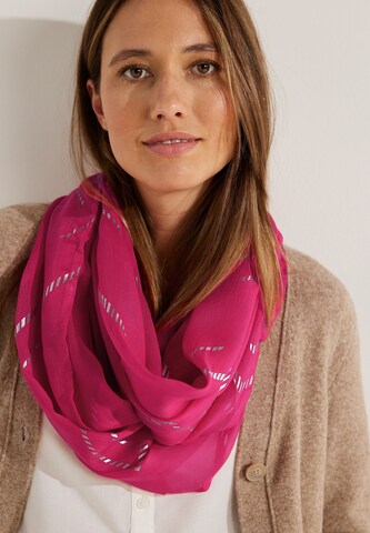 CECIL Tube Scarf in Pink: front