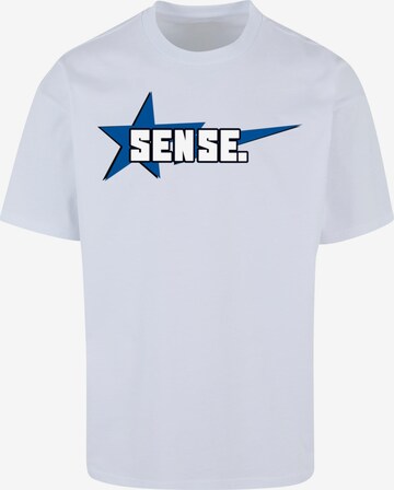 9N1M SENSE Shirt 'Star' in White: front